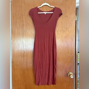 Tight Rust Dress